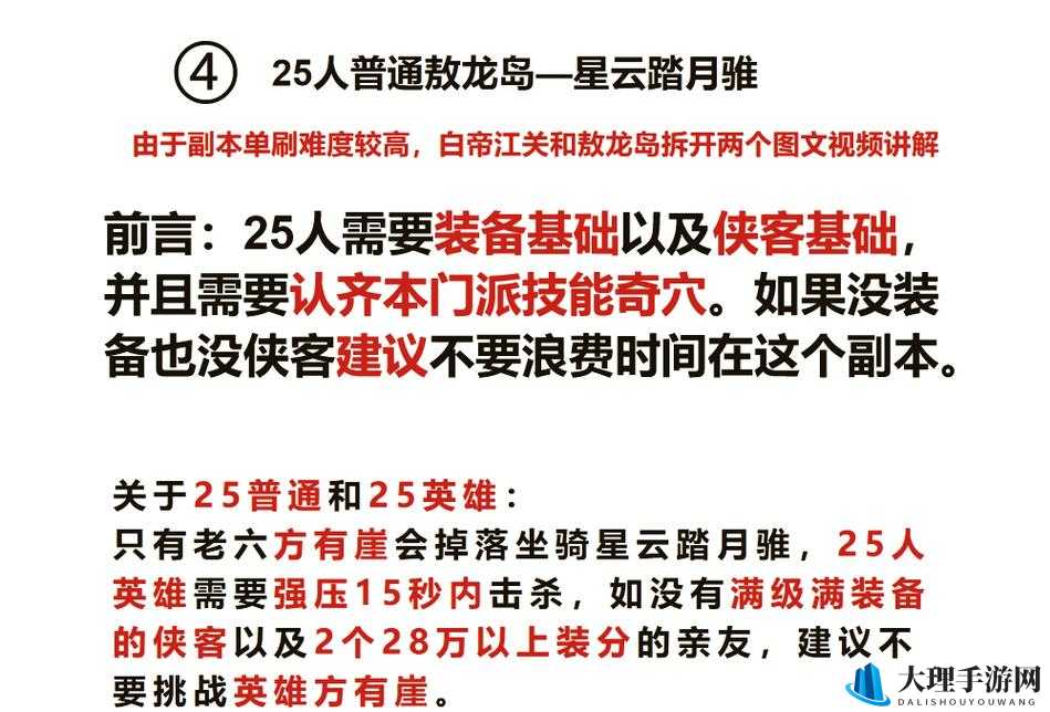 三剑豪 25 级侠客挑战副本打法攻略详解