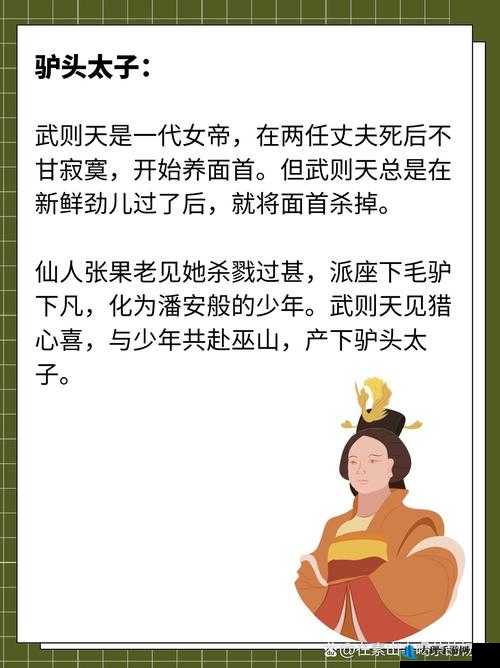 武则天战力驴头头子：一代女皇的传奇故事