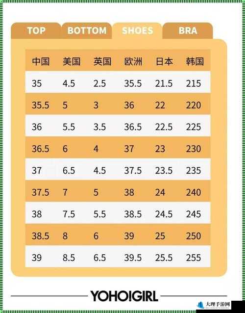 亚洲 M 码欧洲 S 码 SSS222 之对比解析